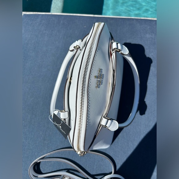KATE SPADE ♠️White Dove Dome Payton Satchel | Leather, Convertible - Picture 10 of 17